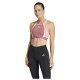 Adidas Γυναικείο μπουστάκι Techfit Medium-Support High-Neck Colorblock Bra